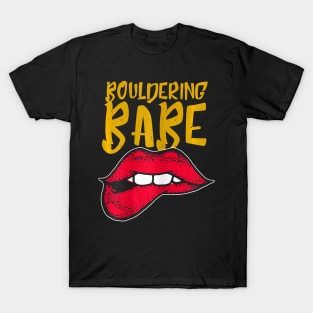 Bouldering babe T-Shirt